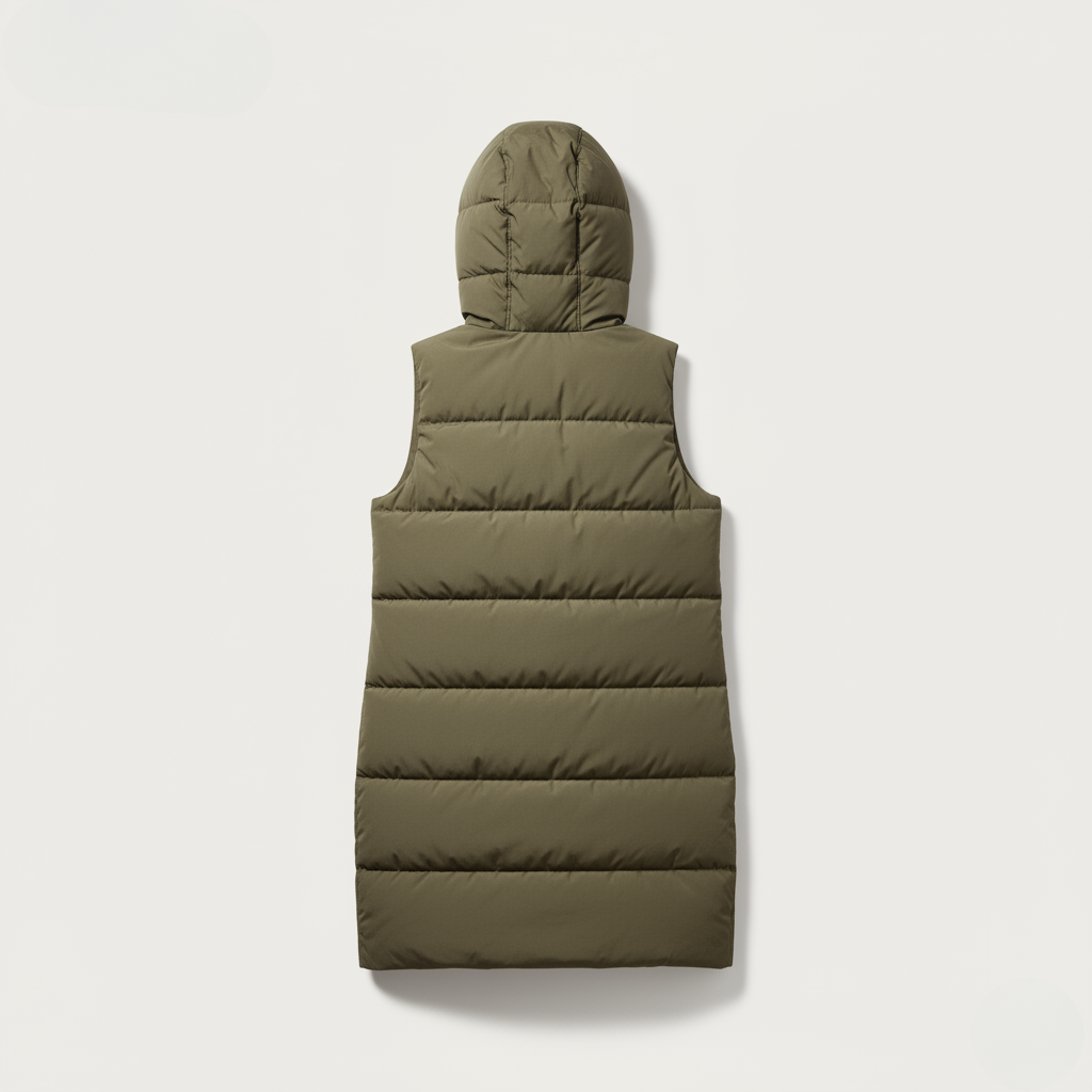 Kensi Long Puffer Vest
