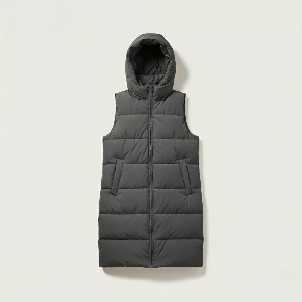 Kensi Long Puffer Vest