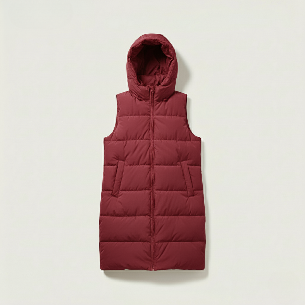 Kensi Long Puffer Vest