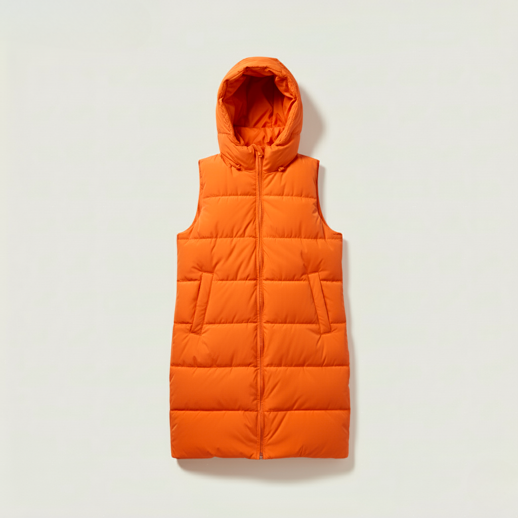 Kensi Long Puffer Vest