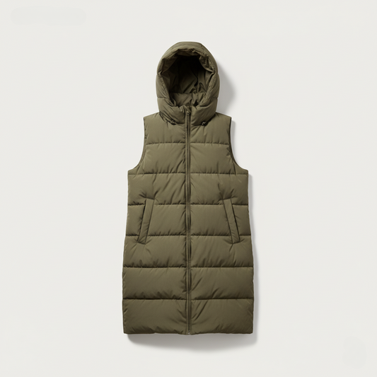 Kensi Long Puffer Vest