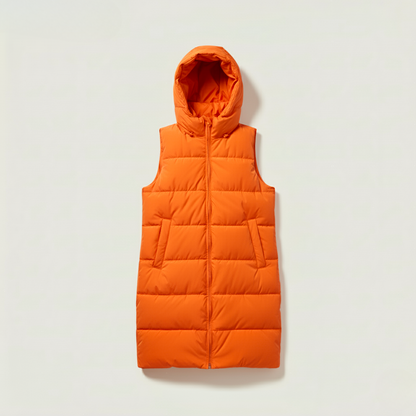 Kensi Long Puffer Vest